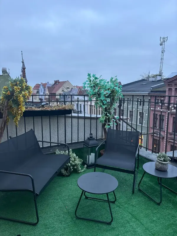 Taras z widokiem na Szeroką
